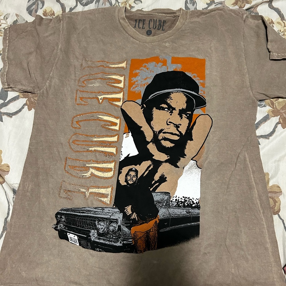 Brown Graphic T-Shirt